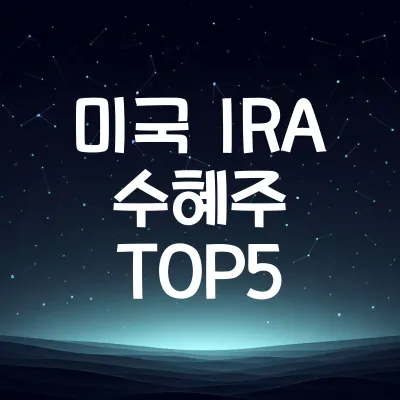 미국 IRA 수혜주 TOP5, 실제 수익에 영향 줄까? | 2025년 IRA 관련 종목 분석