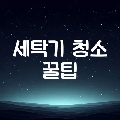 세탁기 청소 간단하게 하는 법 | 곰팡이 제거 방법 1 세탁기 청소 간단하게 하는 법 | 곰팡이 제거 방법